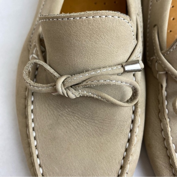 Mercanti Fiorentini Soft Leather Nub Sole Driving Loafers - Picture 9 of 12